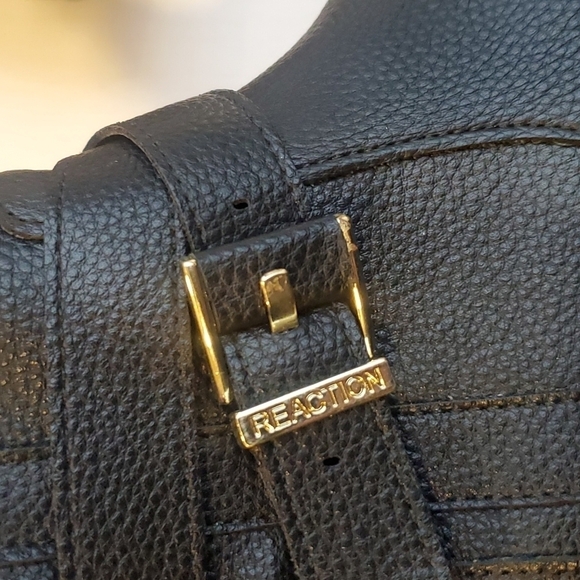 Kenneth Cole Black Faux Leather Wind Riding Boot 5 - Picture 4 of 8